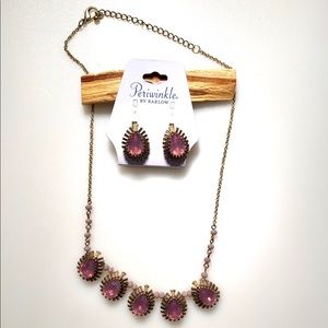 Periwinkle by Barlow - Necklace & Earrings Set